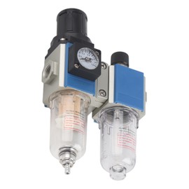 Air Compressor Flow Filter Pressure Regulator Lubricator Combination Water Oil SeparatorGFC200-08