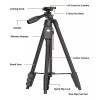 Basics60 Tripie Tripoide 60'' Tripode P/binoculares Camaras