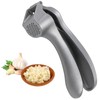 Garlic Press, Garlic Mincer Easy-squeeze Ergonomic Handle, Rust Proof, No