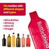 3 Pack Reusable Wine Protector Travel Bag by Bottle Shield