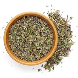 NY Spice Shop Pennyroyal Herb - Cut and Sifted Leaves - Dried Mentha Pulegium Leaffor Culinary and Herbal Use - Pennyroyal Dried Herb for Herbal Tea (8 Ounce (Pack of 1))