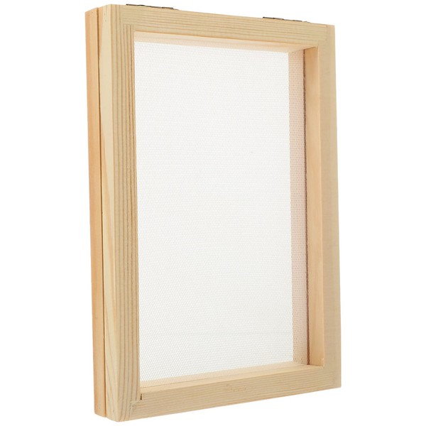 Tofficu Wooden Paper Making Kit, Wooden Frame, Paper Making Screen