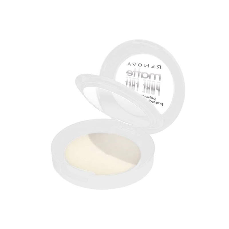 Polvo compacto Renova Matte Pore Free beige natural 10.5 gr