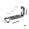 Hersmay EOS R10 L Bracket Plate Arca-Swiss Quick Release Plate