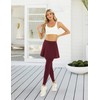 LouKeith Skirted Leggings for Women Athletic Skirt with Leggings Tennis