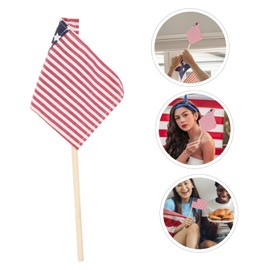 Alipis Decorative Fabric Flag Small American Flag for Parties Celebrations and Sports Events
