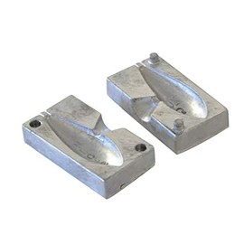 SeaTech Aluminium Lead Weight Making Mould: Beach Bomb Mould: 3oz