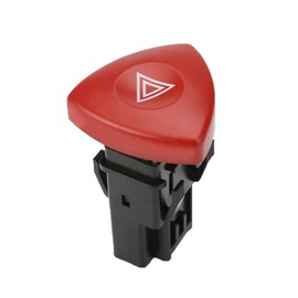 Effitnee Hazard Warning Light Switch Red Button For Espace MK4 Laguna MK2 Trafic Vauxhall Vivaro