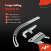 A-Premium Alternator Bracket Kit Compatible with Small Block Chevy 265