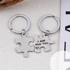 Matching Keychains for Couples Happy 35th Anniversary Keychain Gifts for