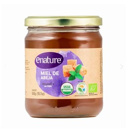 Enature Miel de Abeja Orgánica, 560 g