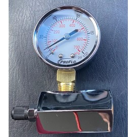PROFLO PFGG100K 2" Gas Test Gauge Assembly 0-100lb