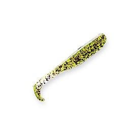 Z-MAN SLIM25-18PK8 Elaztech Slim Swimz Paddle Tail Swimbait, 2.5", Multi, One Size