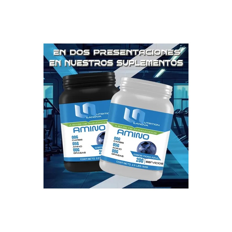 Suplemento Aminoácidos Leanova Nutrition 1kg Varios Sabores