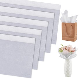 GORGECRAFT 76Pcs Cotton Wrapping Flowers Paper White Korean Non-Woven Floral Bouquets Bags Sleeves Withdrawable Waterproof Gift Wrap Paper for Florist Packaging Wedding Valentine's Day