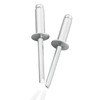 100 Pcs 5/32" x 1/4" Aluminum Pop Rivets, 4 x