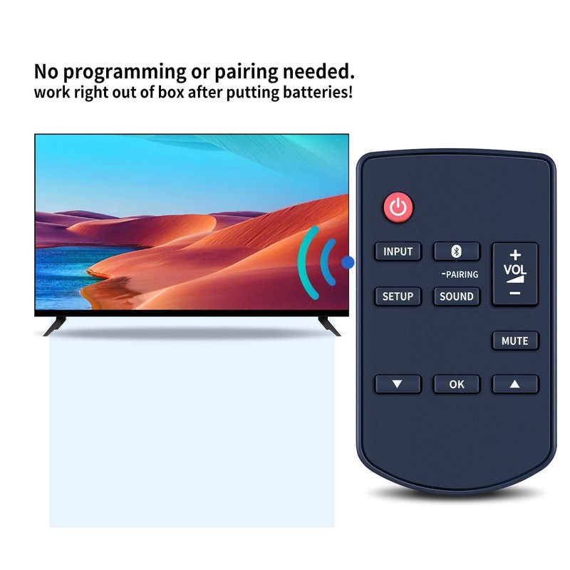 GOUYESHO N2QAYC000098 Replacement Remote Control for Panasonic Home Cinema Audio