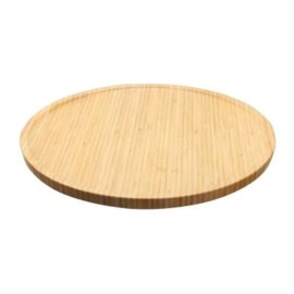 Home Centro De Mesa Giratorio De Bamboo Bambu Lazy Susan