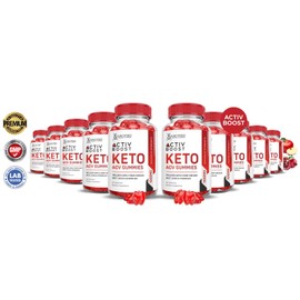 Justified Laboratories Activboost Activ Boost Keto ACV Gummies 1000MG Apple Cider Vinegar 600 Gummys