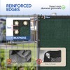 Bynbbur 6' x 40' Green Privacy Fence Screen Net Fencing