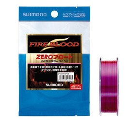 Shimano NL-I51P Fireblood Hyper Ripel α Nylon Line, ZERO Float, 492.2 ft (150 m), No. 4, Pink