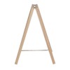 Olympia Mini Folding Menu Board 250x150mm - Easy Wipe, Durable,