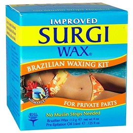 Surgi Wax Brazilian Waxing Kit (Pack of 1)