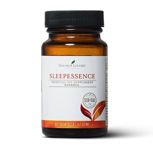 Young Living SleepEssence Essential Oil Supplement - with 4 Powerful Essential Oils - 30 Capsules
