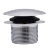 Westbrass A398R-26 1-1/2" NPSM Coarse Thread Mushroom Tip-Toe Bathtub Drain