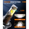 SEALIGHT H13/9008 Fog Lights Bulb, 30000LM High Power, 6500K Cool