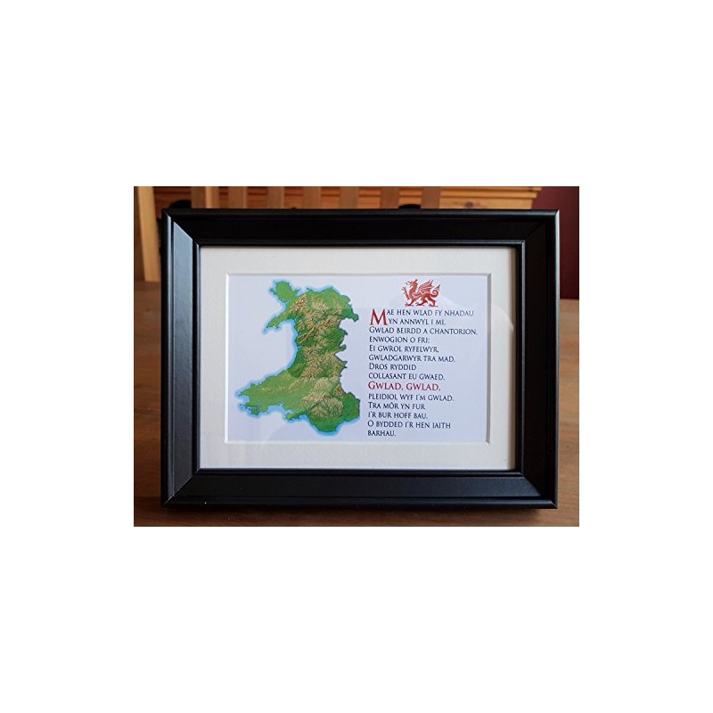 pr Welsh National Anthem Frame