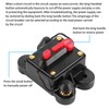 Car Audio System Fuseholder Automatic Circuit Breaker 12V‑24V DC Auto