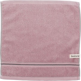 Tanaka Sangyo Hand Towel, Biotone, Imabari Towel, Approx. 13.4 x 13.8 inches (34 x 35 cm), Made in Japan DUSTY PINK×TAUPE