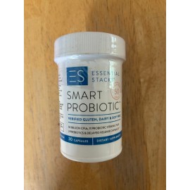 Essential Stacks Smart Probiotic 50 Billion CFUs, 11 Strains, 30 Capsules 2027