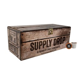 Black Rifle Coffee Company Supply Drop Variety Pack (96 Count of K Cups) - K Cups Coffee Variety Pack - Contains Silencer Smooth (Light), AK-47 (Medium), Just Black (Medium) & BeyondBlack (Dark Roast)