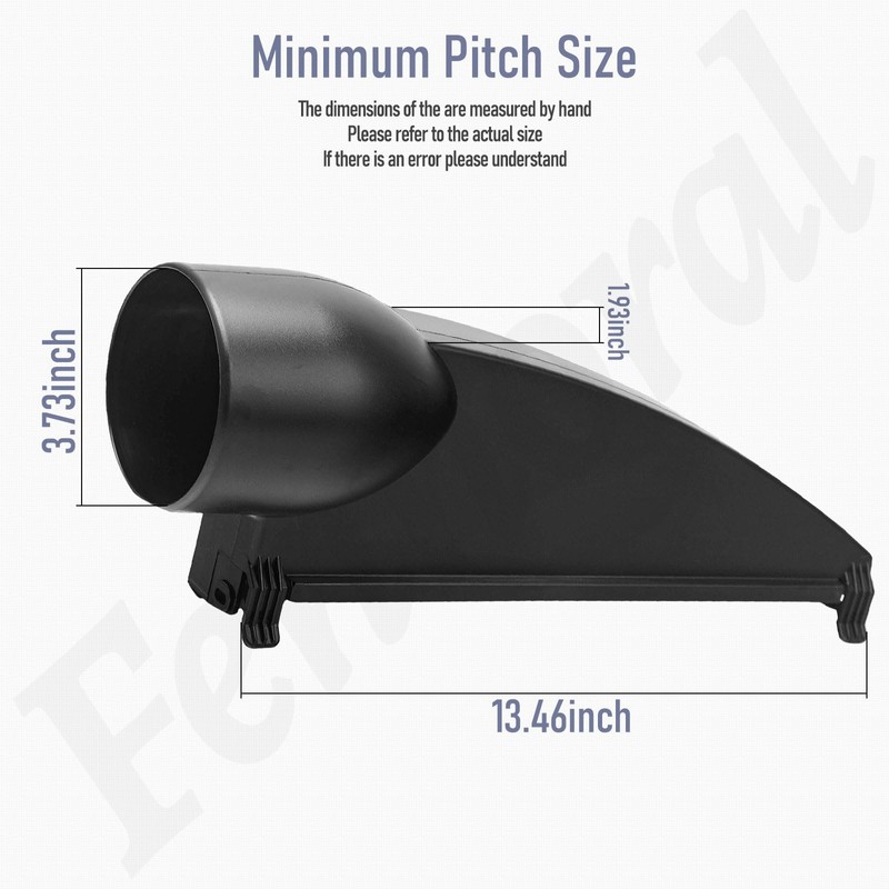 5140006-97 Planer Dust Hood Compatible with D-eWalt DW734 Type 1