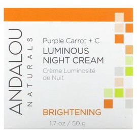 Andalou Naturals Night Crm Prpl Carrot+c