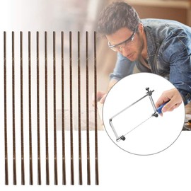 Salmue Jeweler’s Piercing Saw Blade Set, 144Pc Saw Blades Jeweler Metalworking Metal Cutting Jewelry Repair Cutting Metal Tools 1/0-8/0