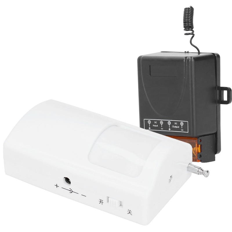 Wireless Sensing Switch Infrared Body Motion Sensor Detector with Delay