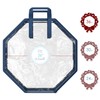 Hearth & Harbor Wreath Storage Container - Clear Christmas Wreath