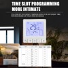 Smart Thermostat for Home Programmable Temperature Control IP20 Protection 24H