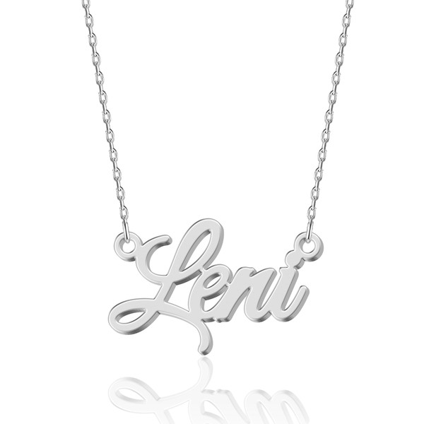UMAGICBOX Personalised Name Necklace | 14 Fonts to Choose From