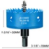 80mm HSS Bi-Metal Hole Saw, Table Vent Hole Cutter in