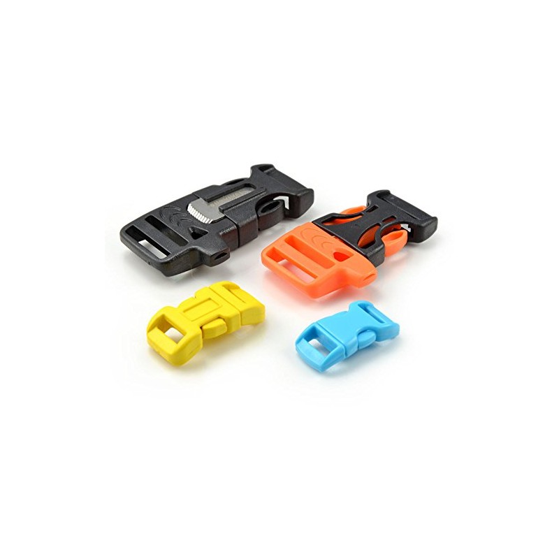 Ganzoo Plastic Click Fastener, Set of 10, 5/8 Inch /