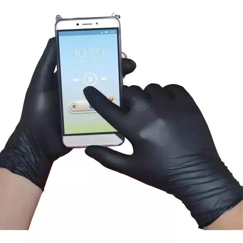 UniSeal Guantes Cocina Para Preparar Alimentos Chef Nitrilo ( 100pz)