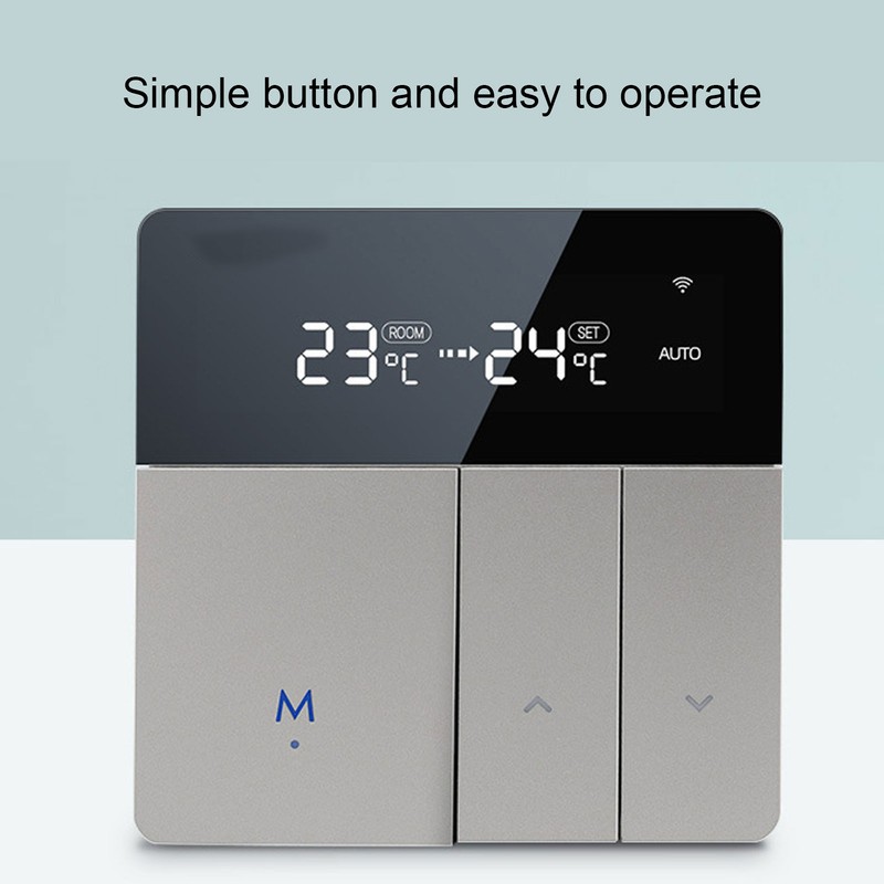 Intelligent Home Thermostat Heating Temperature Controller LCD Display Thermoregulator