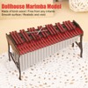 Dollhouse Marimba Instrument Miniature Realistic Home Decor Dollhouse Musical Instrument