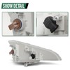Front Fog Light Driving Lamp Assembly Left Driver Side Compatible
