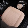 Funda Universal para Asiento de Coche, de Piel, Antideslizante, Suave,