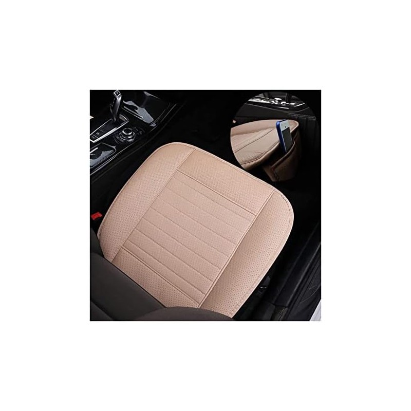 Funda Universal para Asiento de Coche, de Piel, Antideslizante, Suave,